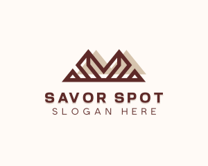 Mountain Travel Landmark logo design