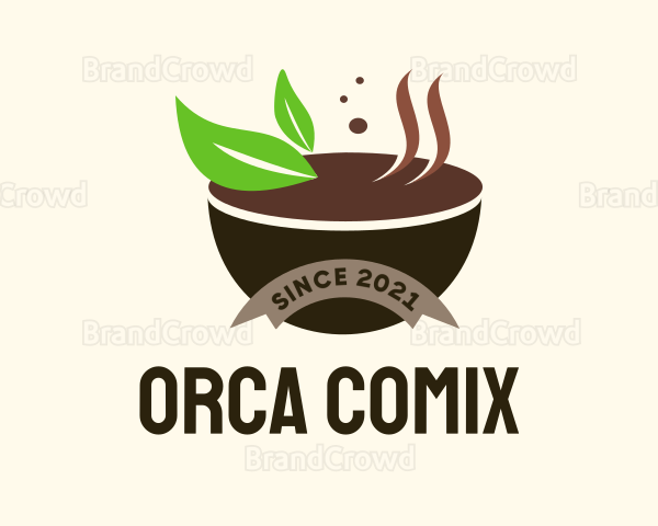 Organic Soup Bowl Logo