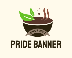 Organic Soup Bowl  logo design