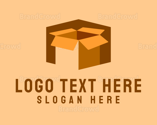 Cargo Package Box Logo