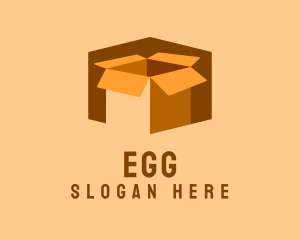 Cargo Package Box  Logo