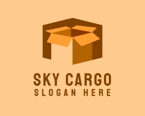 Cargo Package Box  logo design