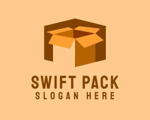 Cargo Package Box  logo design