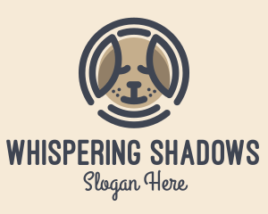 Puppy Dog Circle logo design