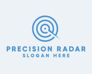 Radar - Target Compass Sonar logo design