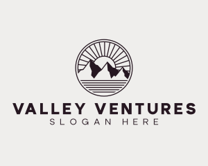 Mountain Valley Camping logo design