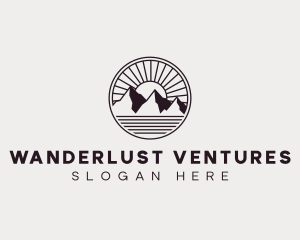 Mountain Valley Camping logo design