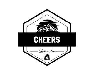 Mountain Outdoor Camp Logo