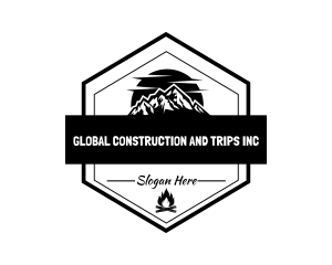 Highland - Mountain Outdoor Camp logo design