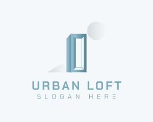 Loft - Minimalist Geometric Building logo design