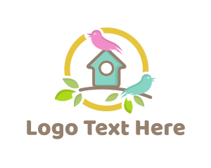 Garden - Birdhouse Wildlife Veterinary logo design