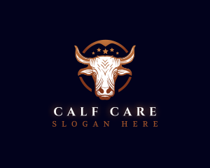 Calf - Cattle Head Ranch logo design