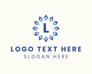 Export - Business Logistics Arrow logo design