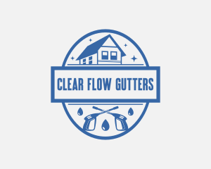 Roof Pressure Washing logo design