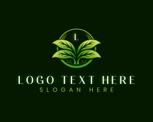 Leaf - Leaf Landscaping Lawn logo design