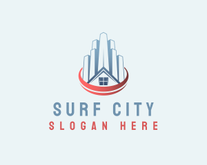 City Building Homes logo design