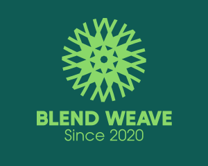 Green Eco Pattern logo design