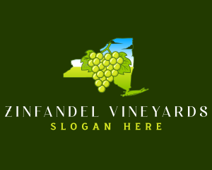 New York Niagara Grape logo design