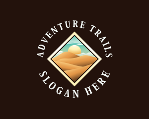 Desert Sun Adventure logo design