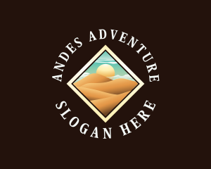 Desert Sun Adventure logo design