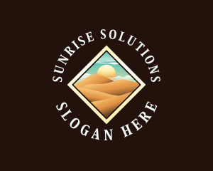 Desert Sun Adventure logo design