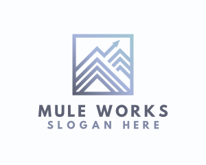 Modern Mountain Venture logo design