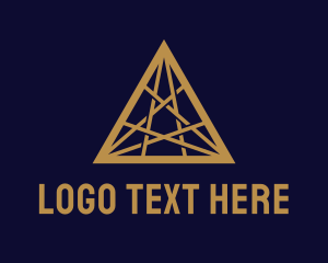 Deluxe - Deluxe Abstract Triangle logo design