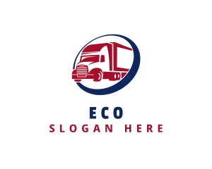 Roadie - Express Freight Truck logo design