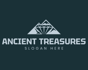 Mountain Diamond Mining logo design