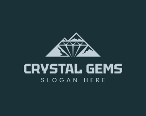 Mountain Diamond Mining logo design