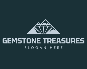 Mountain Diamond Mining logo design