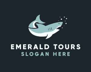 Great Ocean Shark logo design