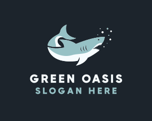 Great Ocean Shark logo design