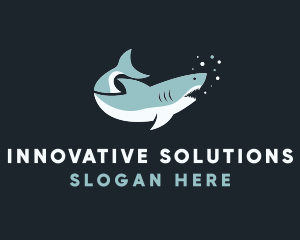 Great Ocean Shark logo design