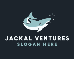 Great Ocean Shark logo design