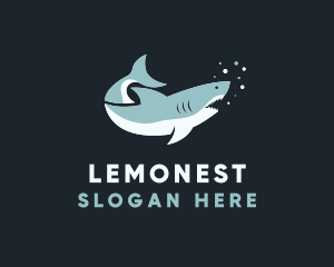 Blue - Great Ocean Shark logo design