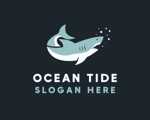 Great Ocean Shark logo design
