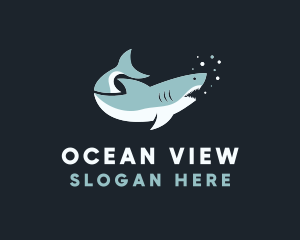 Great Ocean Shark logo design