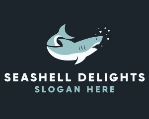 Great Ocean Shark logo design