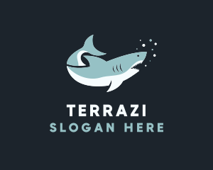 Great Ocean Shark logo design