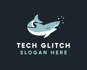 Great Ocean Shark logo design