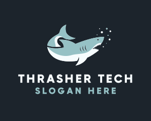 Great Ocean Shark logo design