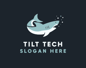 Great Ocean Shark logo design