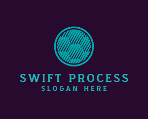 Processing - Digital Circle Tech logo design