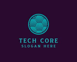 Digital Circle Tech logo design