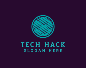 Digital Circle Tech logo design