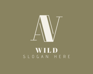 Agency - Elegant Letter AV Monogram logo design