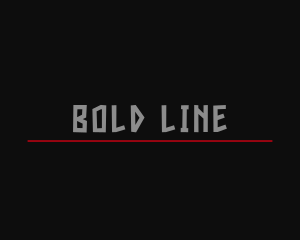 Underline - Generic Masculine Line logo design