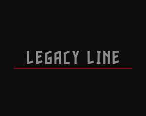 Generic Masculine Line logo design