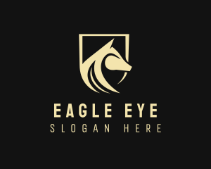 Horse Shield Equine logo design